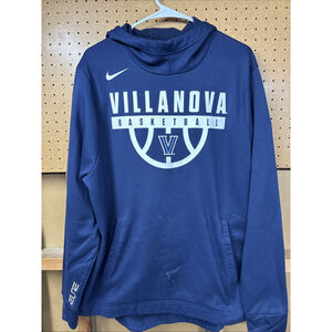 Villanova Wildcats Nike Dri Fit Hooded Sweatshirt Men’s Size XL W/flaws